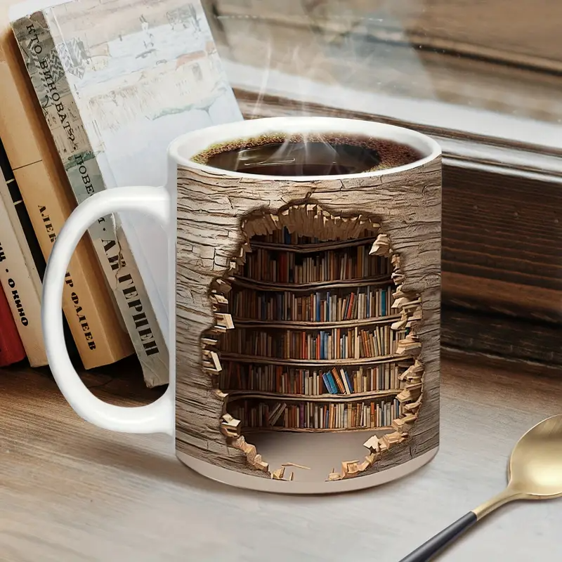 Tasse magique à changement de chaleur – Bibliothèque éphémère
