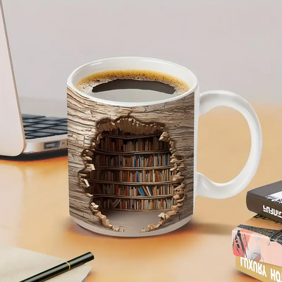 Tasse magique à changement de chaleur – Bibliothèque éphémère